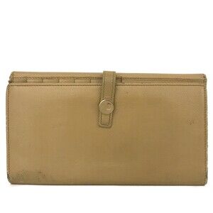 Ega Chanel Coco Button Leather Long #197469C65